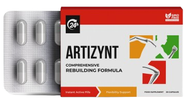 ArtiZynt kapsulės pakuotė - 20 kapsulių, 29 EUR